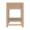 Alaterre Furniture Arden 2-Drawer Wood Nightstand with Open Shelf ANAN0229 - alternate 4